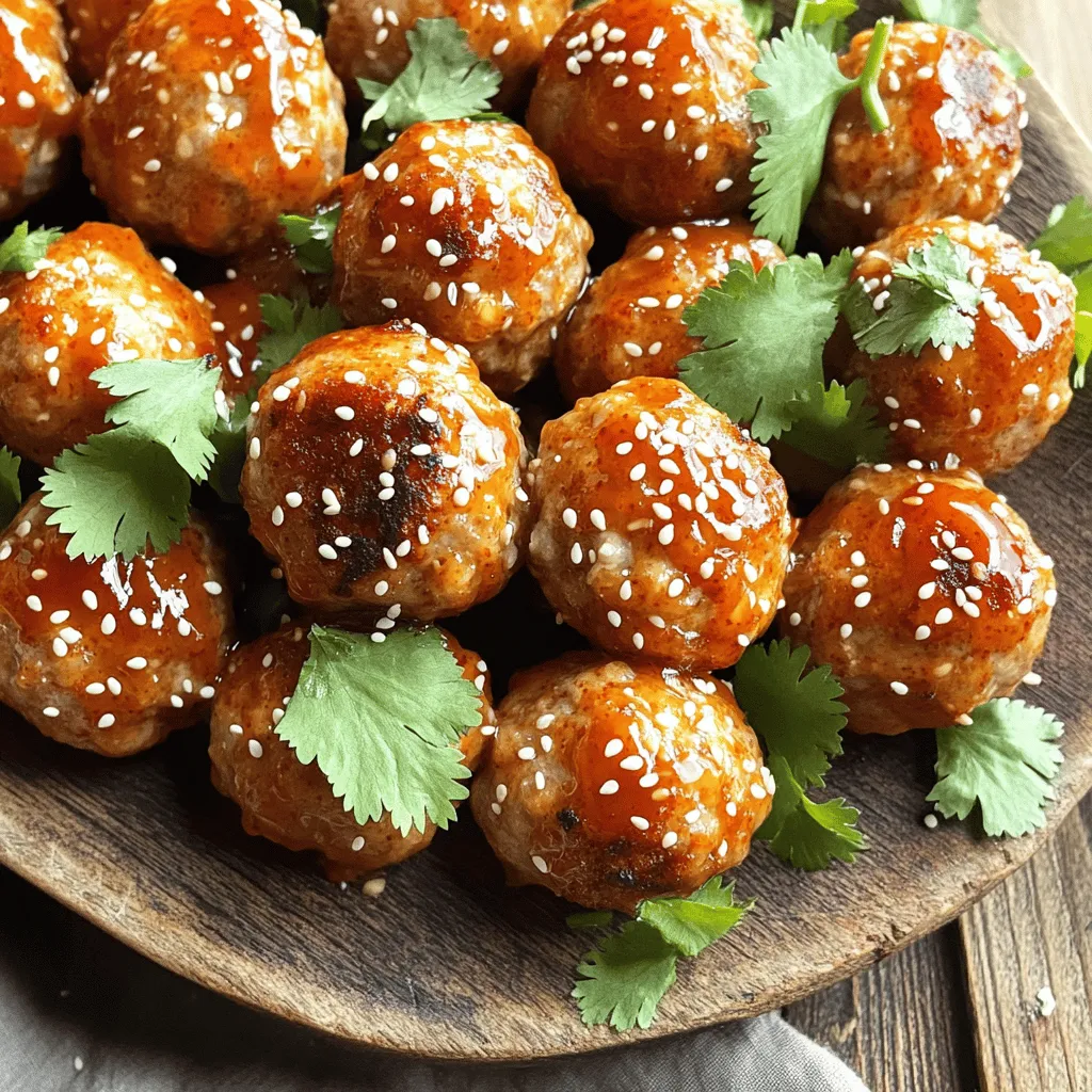 Sweet Chili Turkey Meatballs Flavorful and Simple Recipe