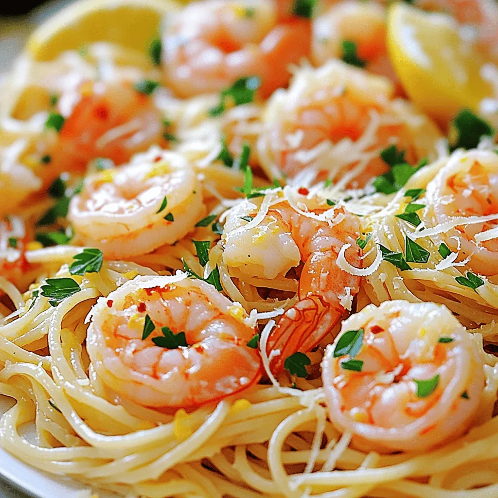 Lemon Garlic Shrimp Pasta Easy and Flavorful Recipe