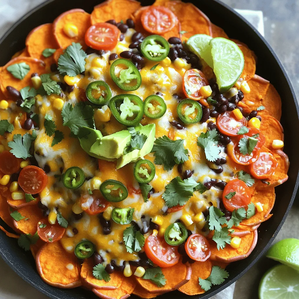 Sweet Potato Nacho Skillet Tasty and Simple Dish