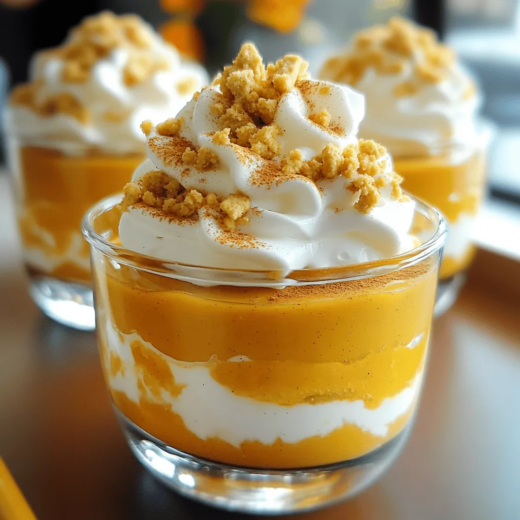Pumpkin Spice Latte Pudding Cups Simple and Scrumptious