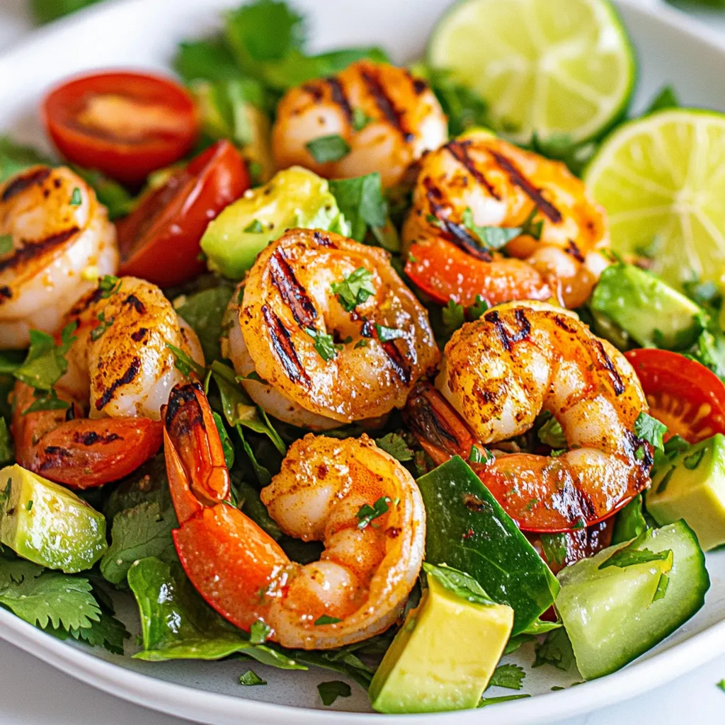 Cilantro Lime Shrimp Salad Refreshing and Easy Recipe
