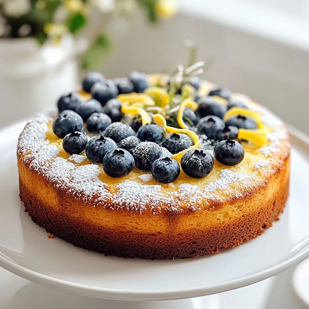 Blueberry Lemon Ricotta Cake Delightful Fresh Flavor