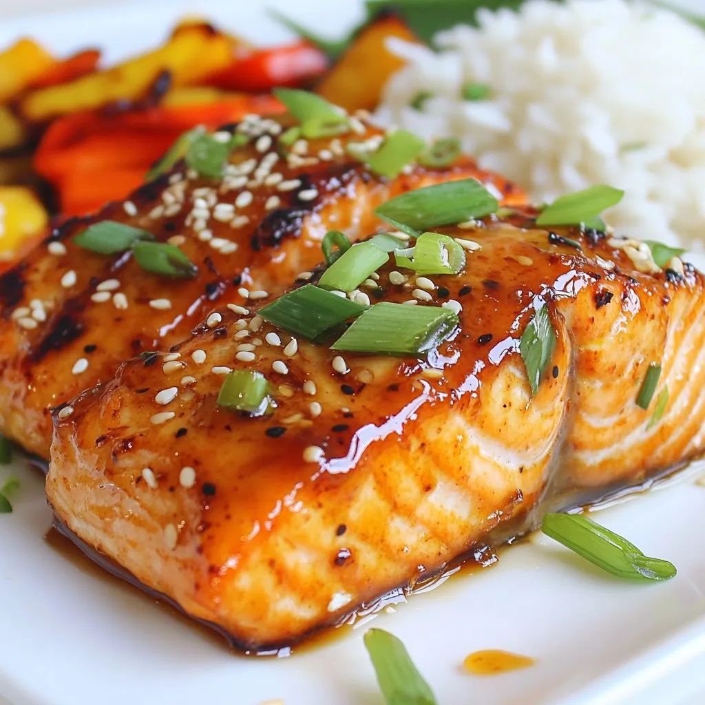 Honey Garlic Glazed Salmon Tasty Easy Weeknight Meal