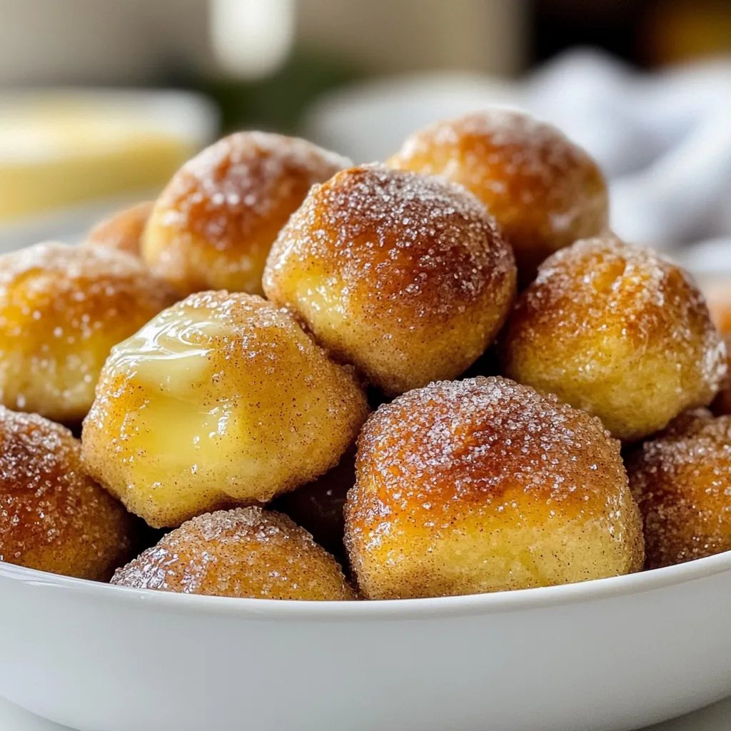 Cinnamon Sugar Pretzel Bites Tasty Snack Delight