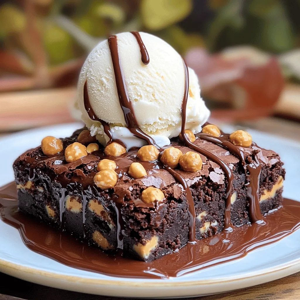 Peanut Butter Cup Brownies Irresistible Dessert Recipe