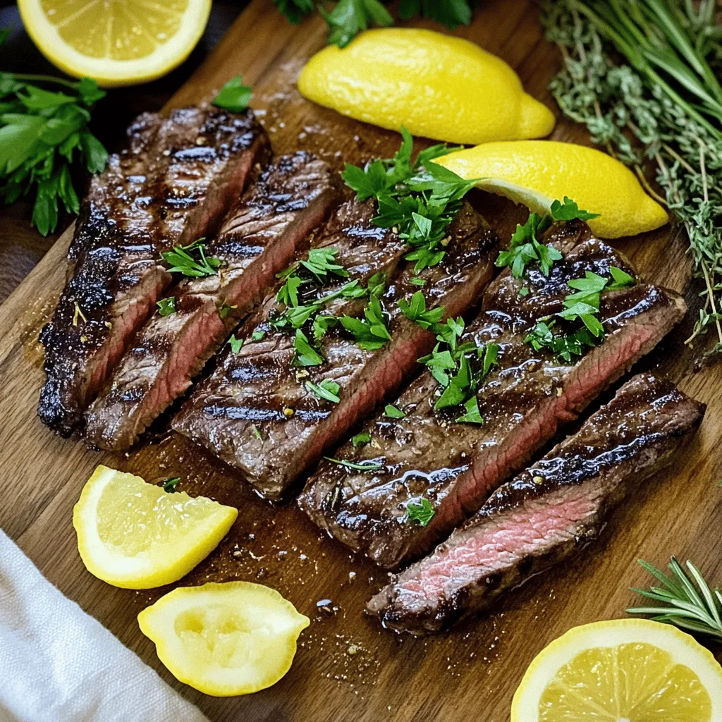 Lemon Herb Grilled Steak Flavorful and Simple Recipe