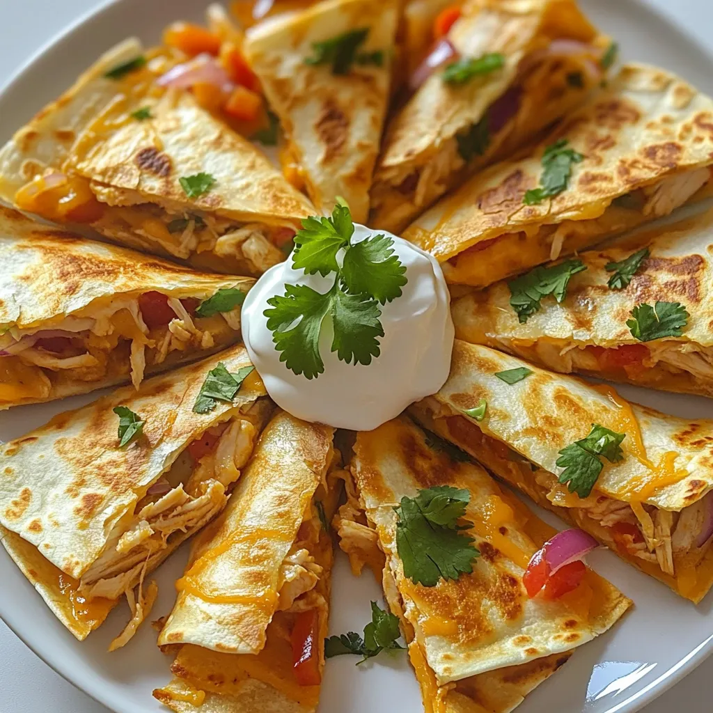 Spicy Chipotle Chicken Quesadillas Satisfying Recipe