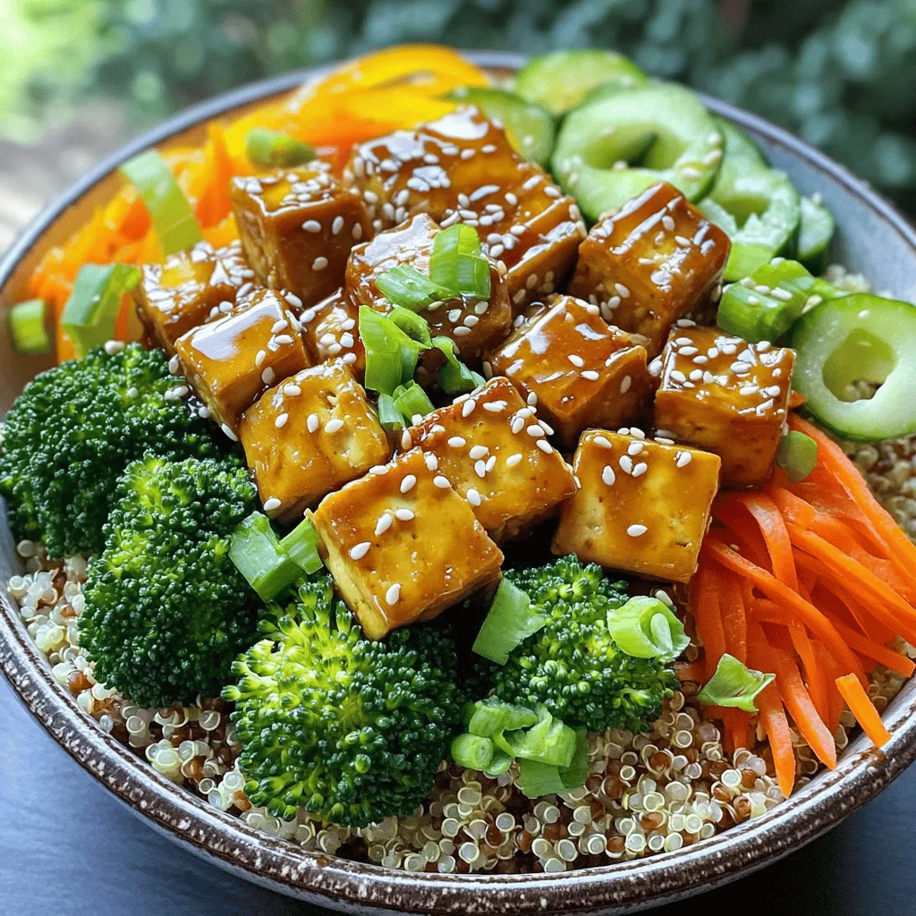 Teriyaki Tofu Buddha Bowl Flavorful and Healthy Meal