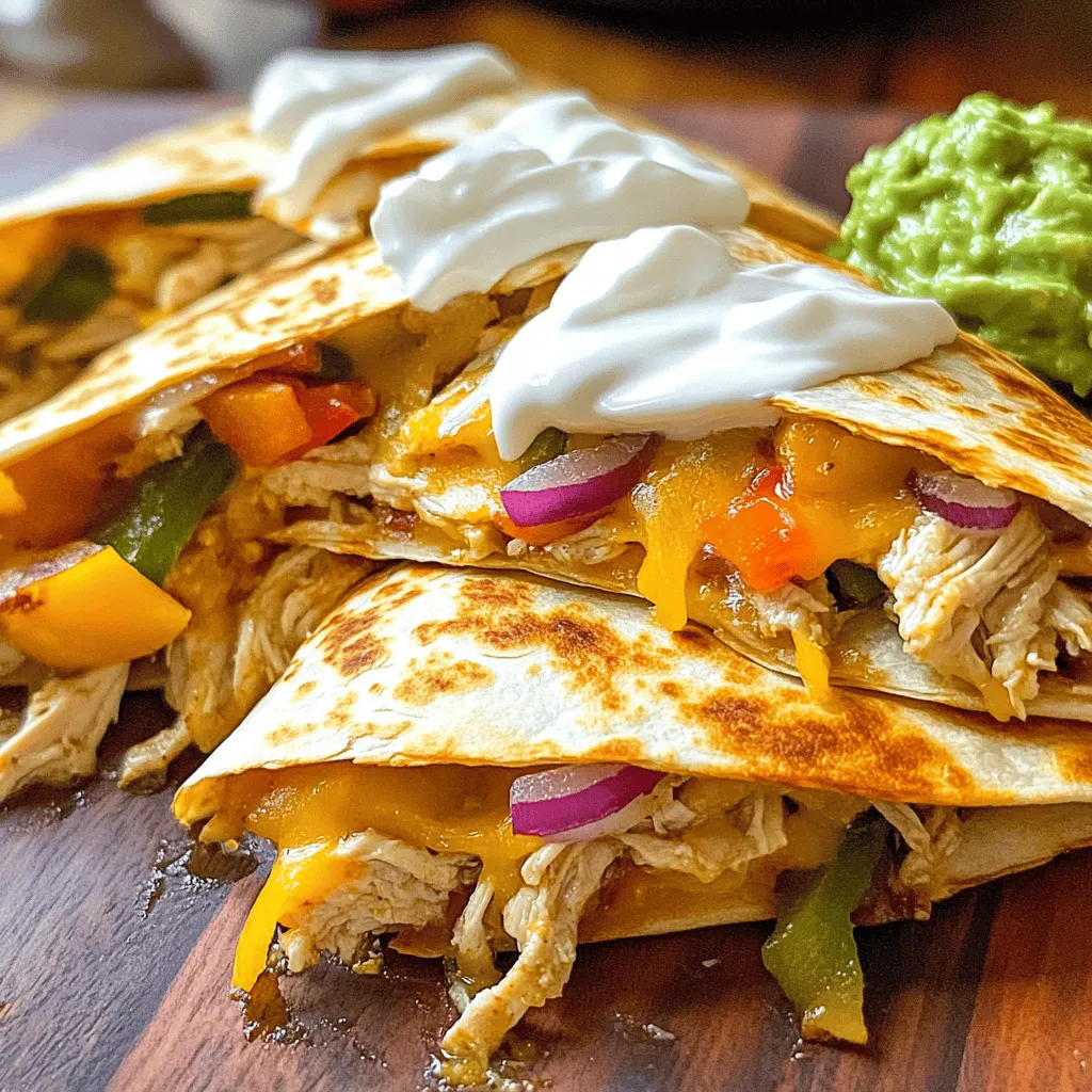 Smoky Chipotle Chicken Quesadillas Flavorful Treat