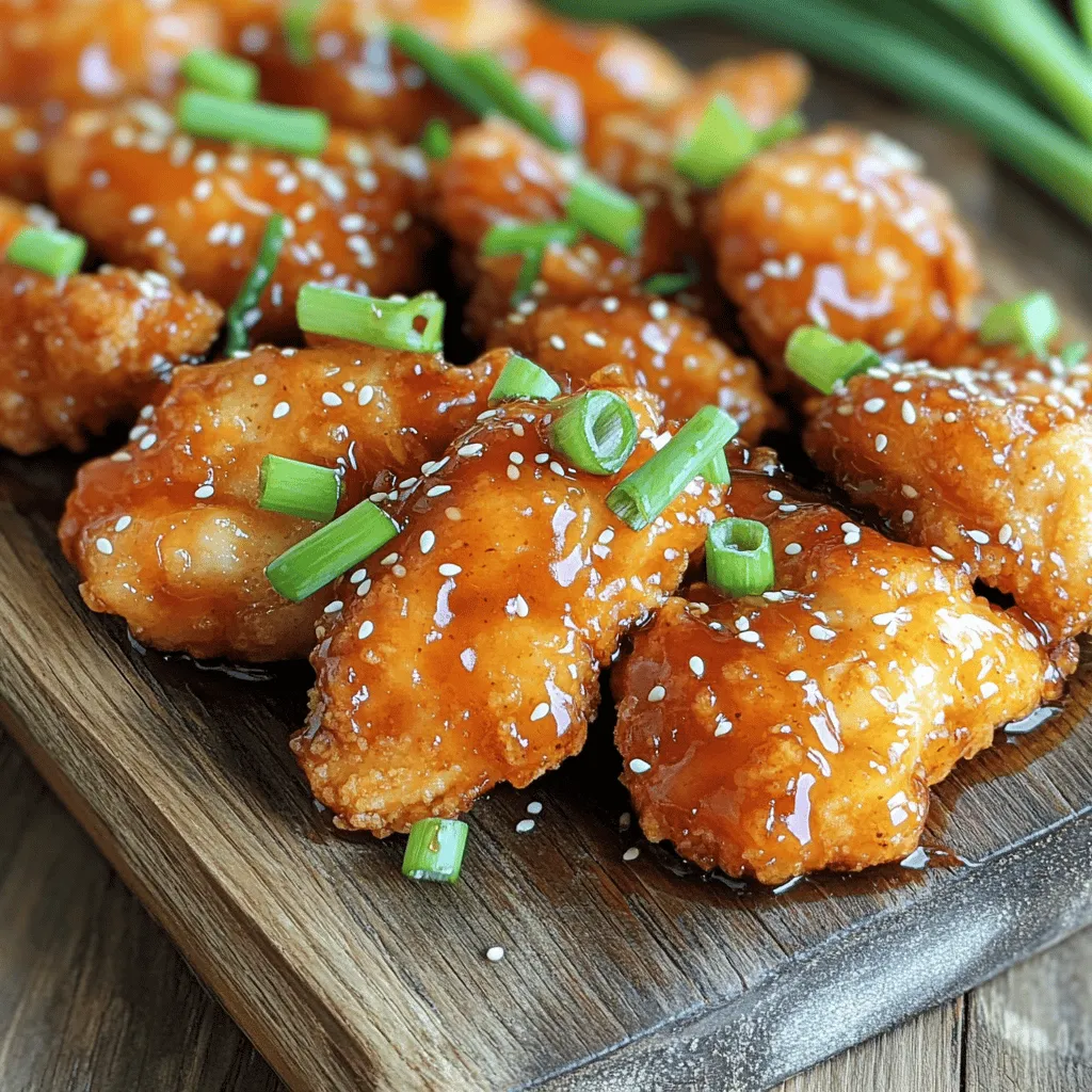 Crispy Honey Garlic Chicken Easy Recipe for Dinner