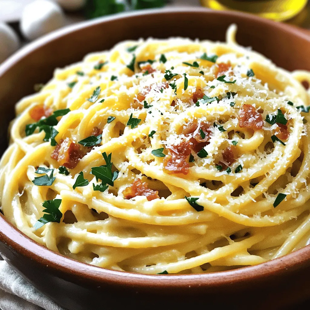 Easy Spaghetti Carbonara Creamy and Simple Recipe