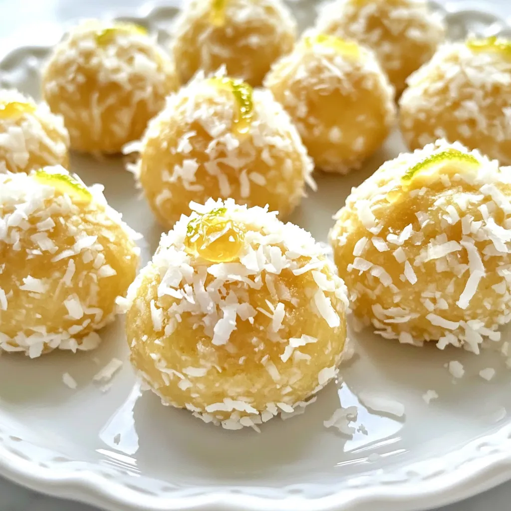 Coconut Lime Energy Bites Simple and Healthy Snack