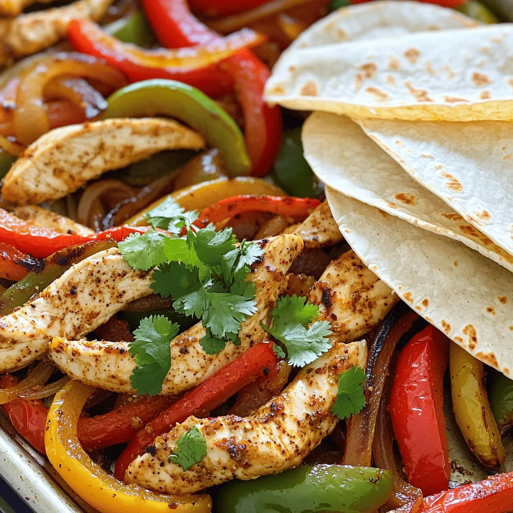 Sheet Pan Chicken Fajitas Flavorful and Easy Meal