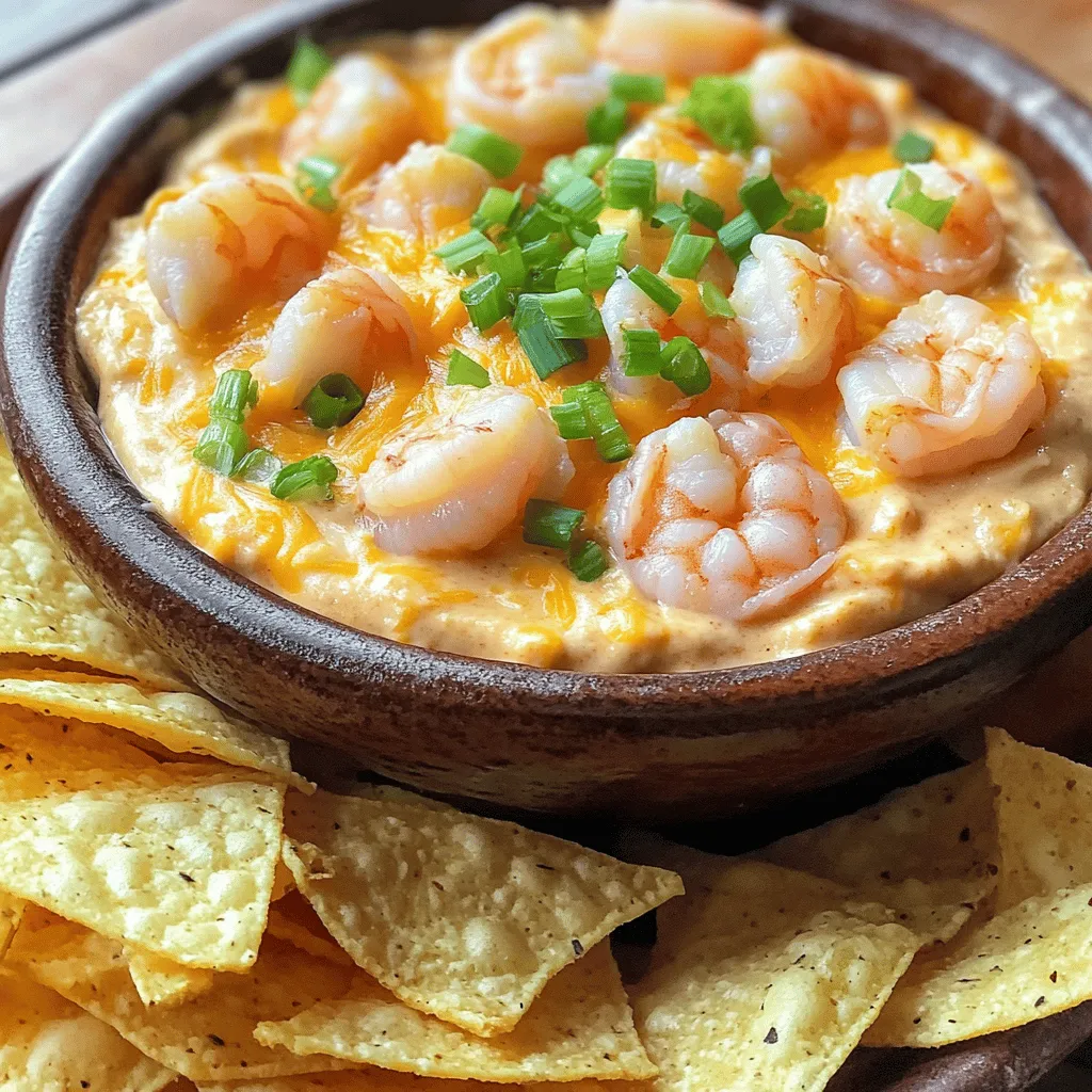 Creamy Cajun Shrimp Dip Delicious Party Treat