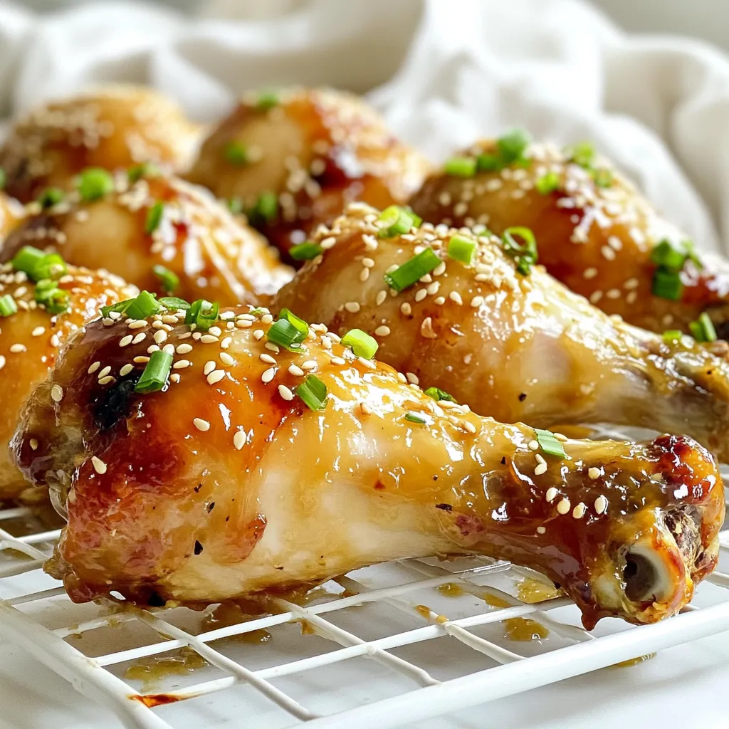 Honey Garlic Chicken Drumsticks Easy Recipe to Enjoy