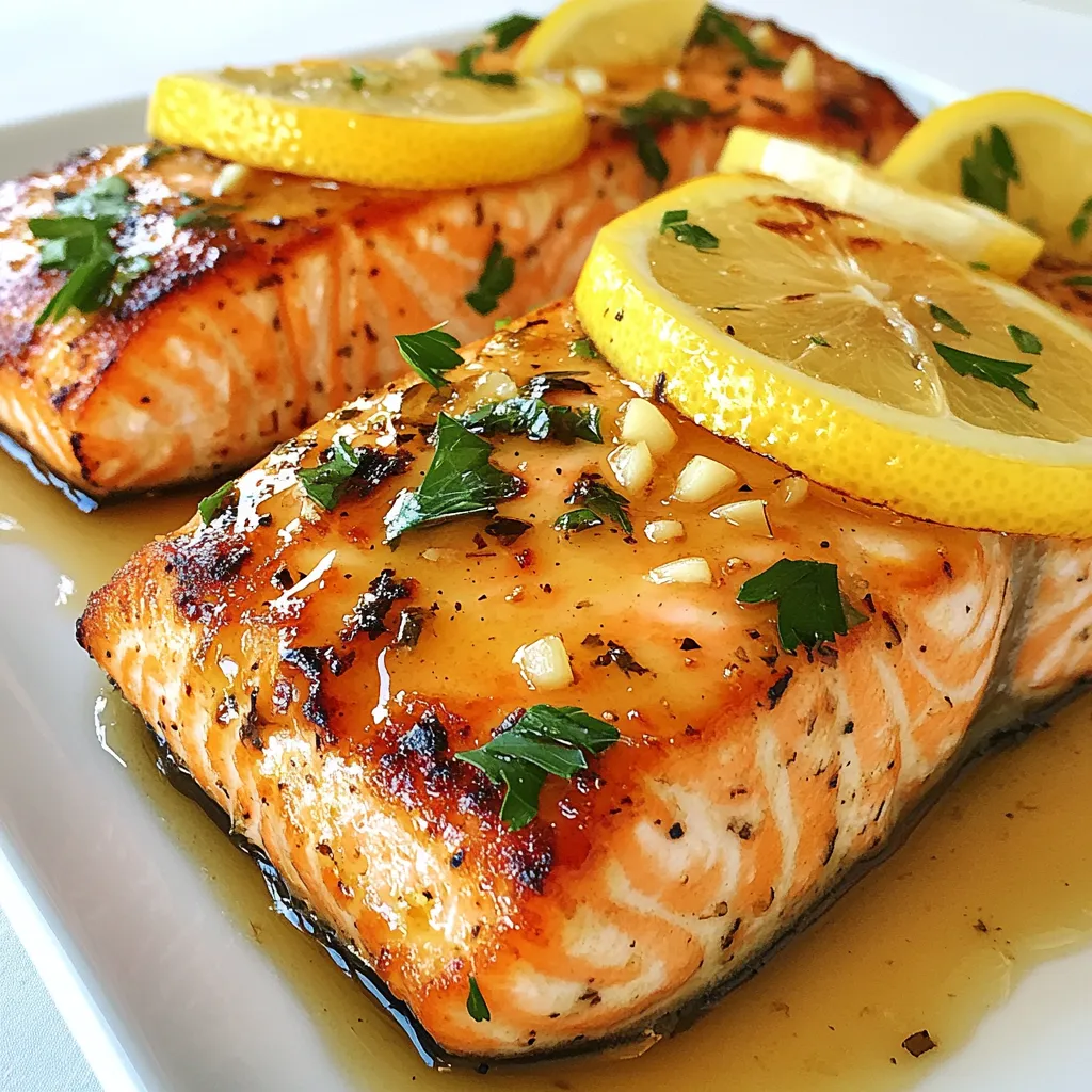Lemon Garlic Grilled Salmon Flavorful and Easy Recipe