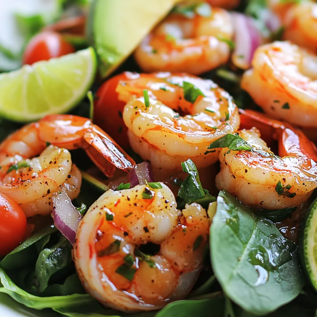 Honey Lime Shrimp Salad Fresh and Flavorful Delight