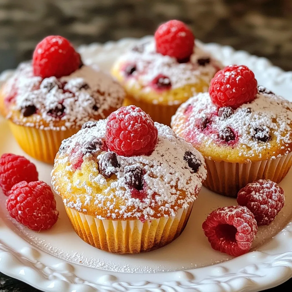 Raspberry Chocolate Chip Muffins Delightful Easy Recipe