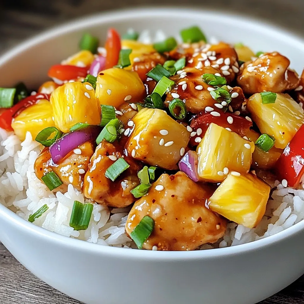 Sweet Chili Pineapple Chicken Flavorful Dinner Idea