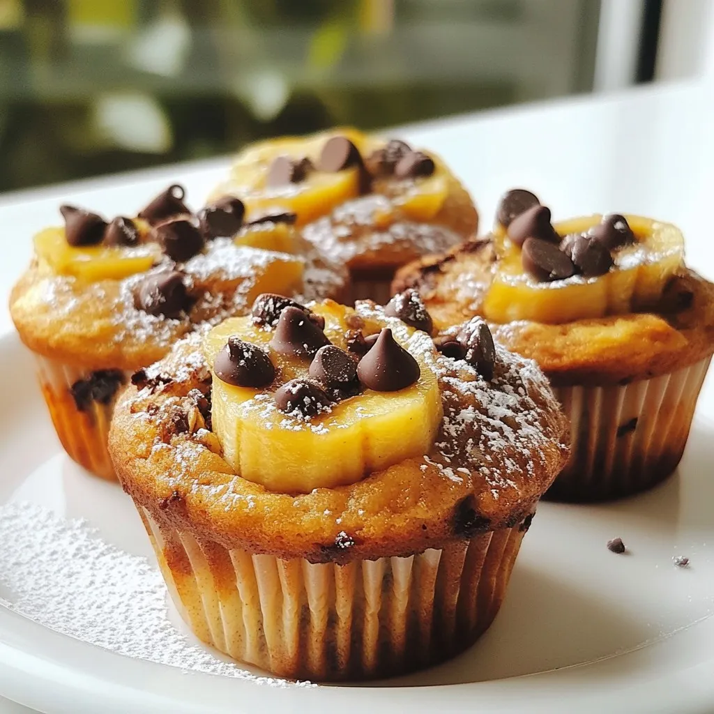 Chocolate Chip Banana Oat Muffins Easy and Healthy Delight
