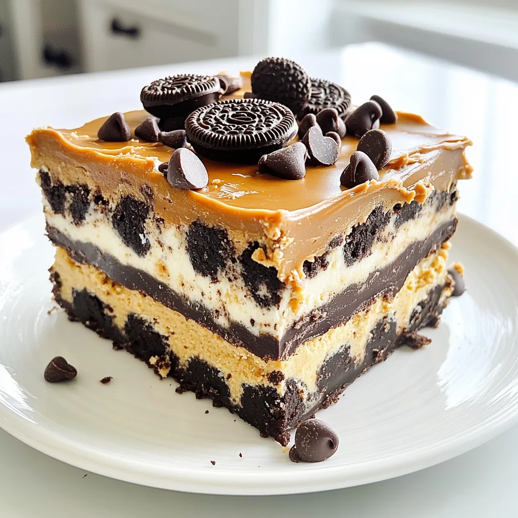 No Bake Oreo Peanut Butter Bars Easy and Delicious Treat