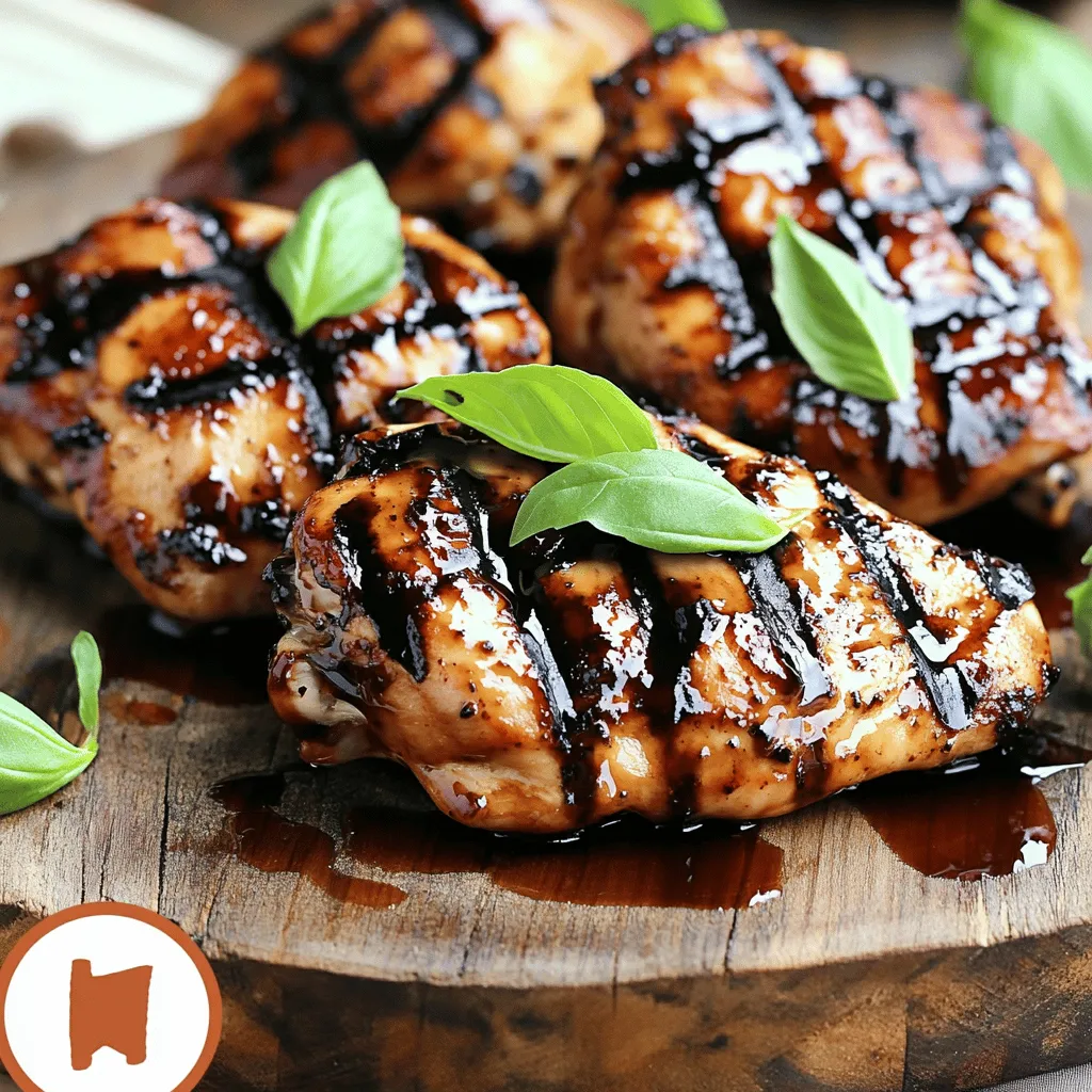 Balsamic Glazed Chicken Breasts Simple and Tasty Meal
