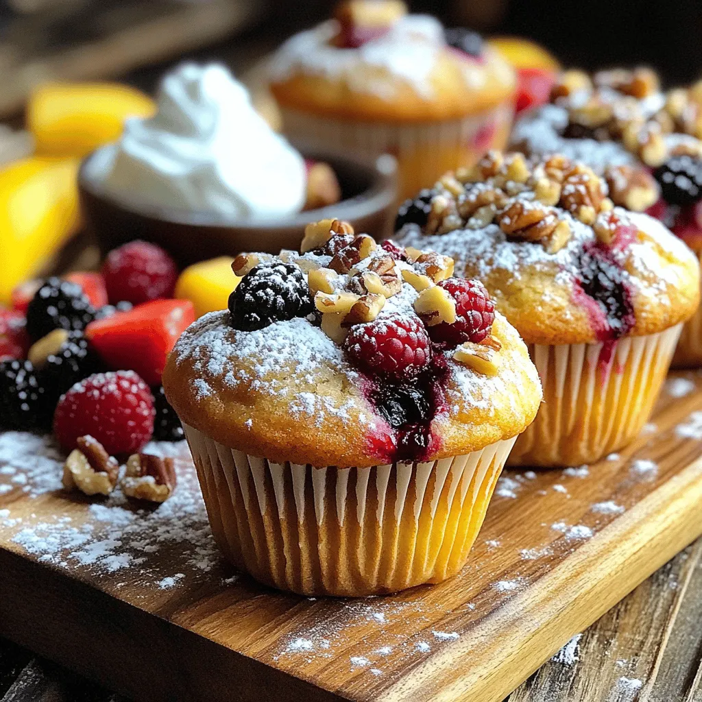 Healthy Berry Breakfast Muffins Easy and Tasty Treat