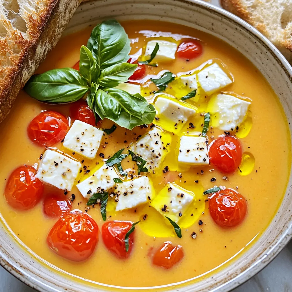 TikTok Feta and Tomato Soup Simple Flavor Boost