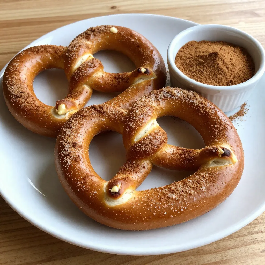 Cinnamon Sugar Soft Pretzels Quick and Tasty Recipe
