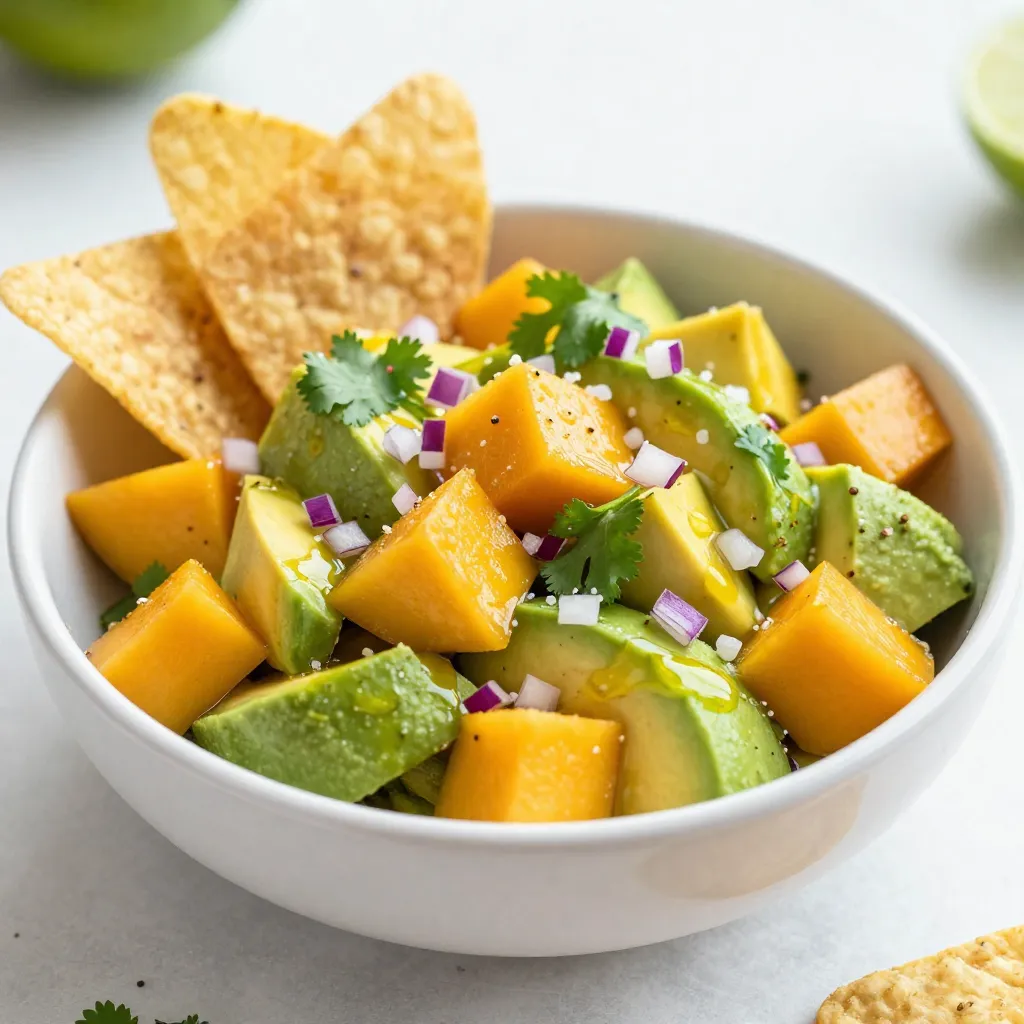 Mango Avocado Salsa Flavorful and Fresh Dip Recipe