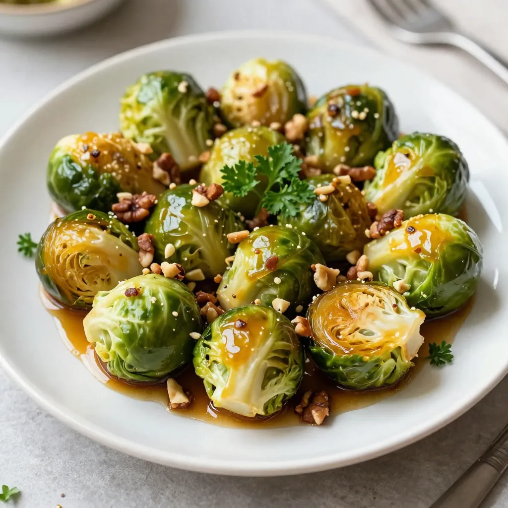 Maple Dijon Brussels Sprouts Tasty and Simple Recipe