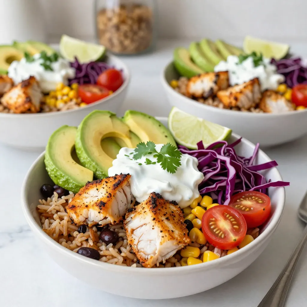 Baja Fish Taco Bowls Flavorful and Easy Dinner Recipe