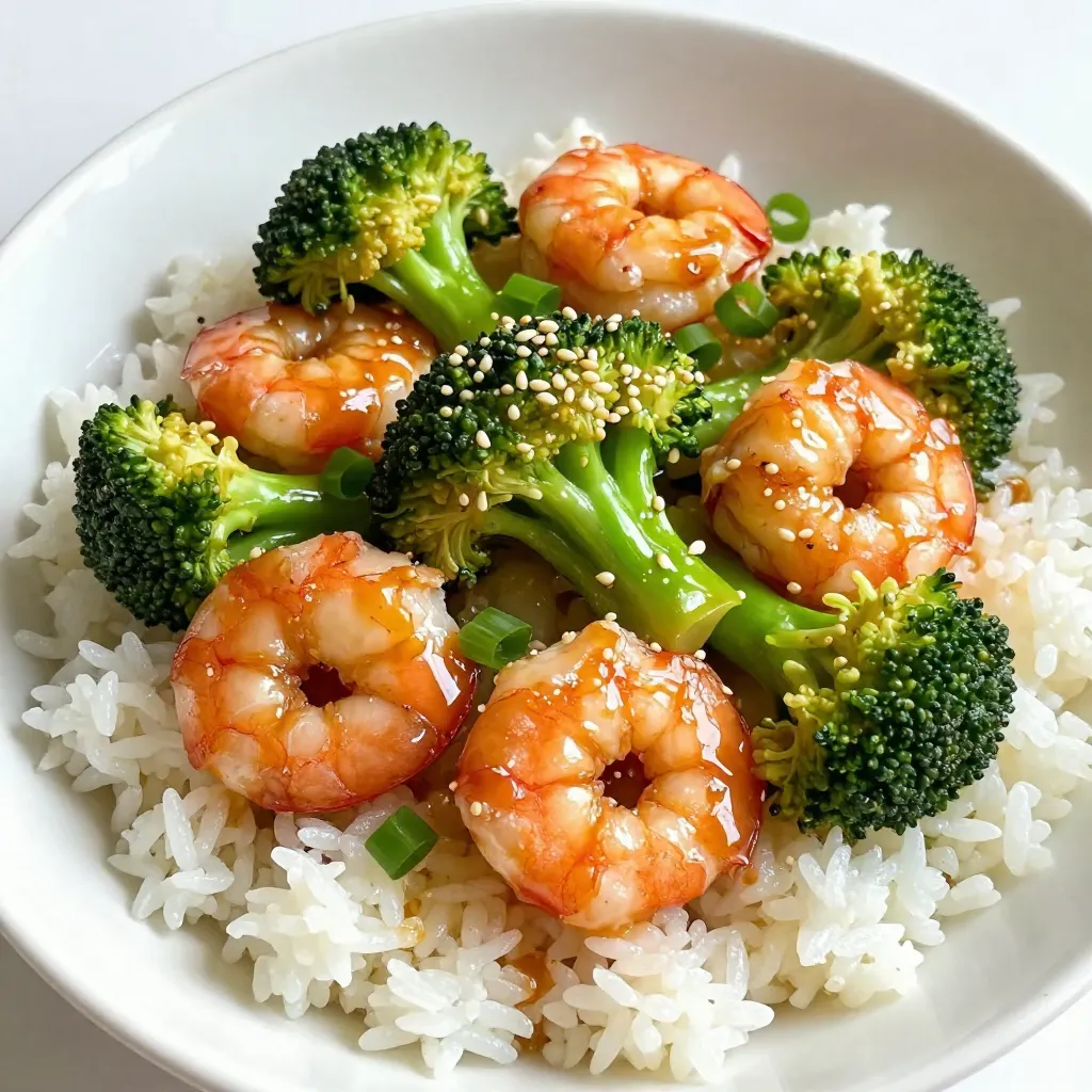 Honey Garlic Shrimp &#038; Broccoli Stir Fry Delight