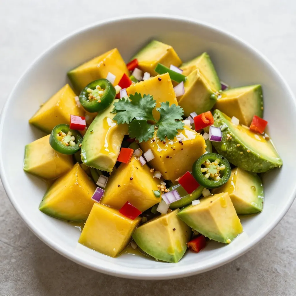 Mango Avocado Salsa Fresh and Tasty Summer Dip