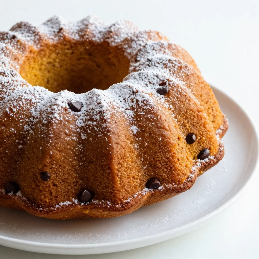 Pumpkin Chocolate Chip Bundt Cake Delightful Treat