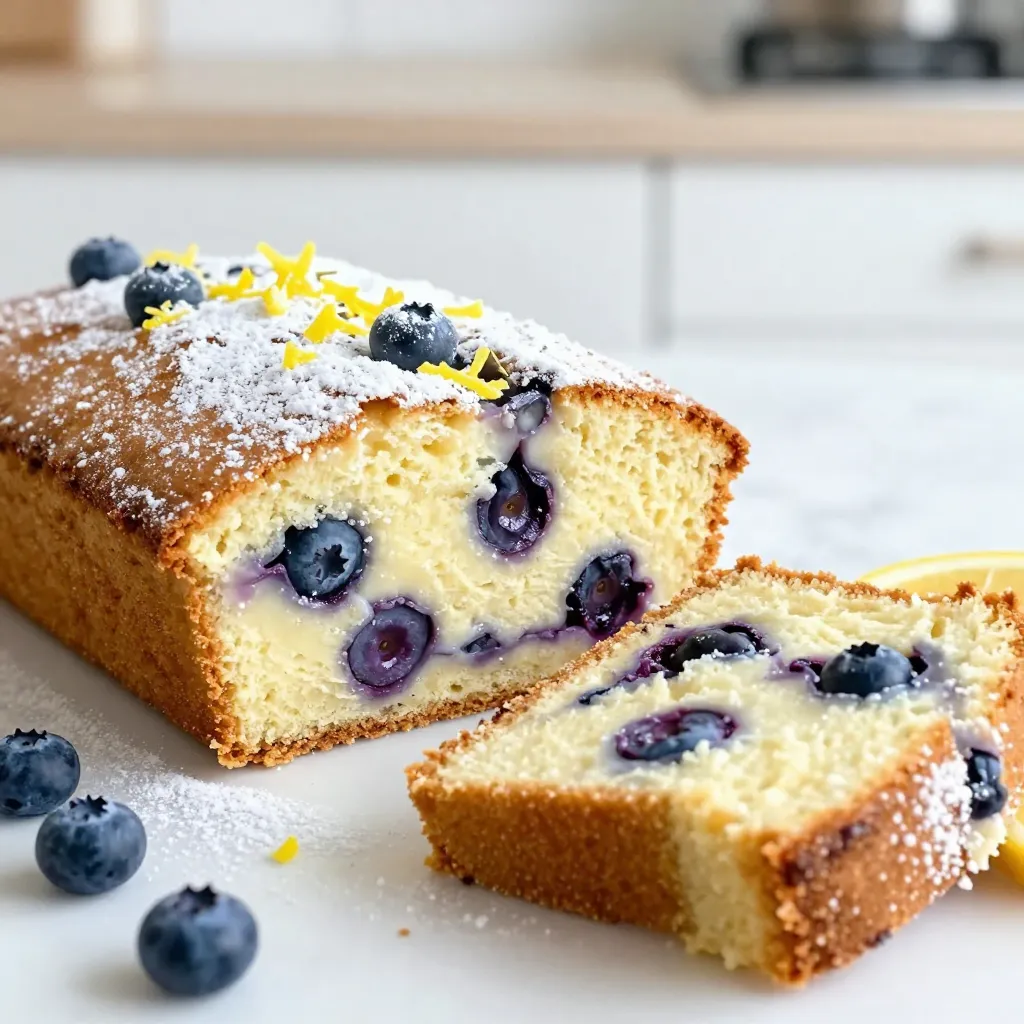Blueberry Lemon Yogurt Cake Fresh and Flavorful Dessert