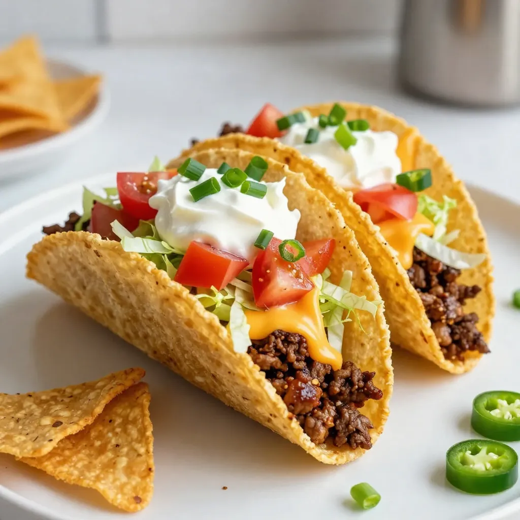 Savory Nacho Cheese Doritos Tacos for Easy Meals