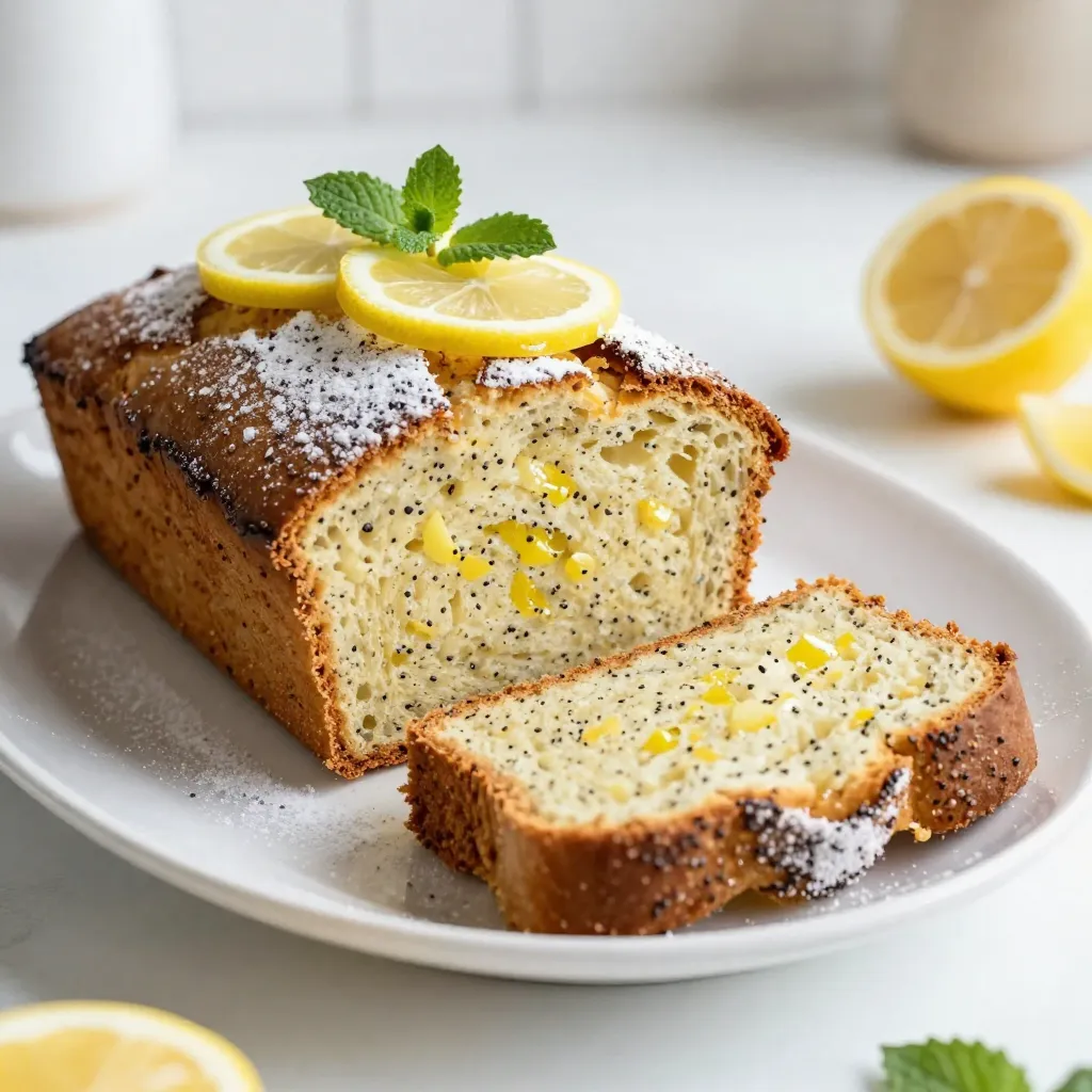 Lemon Poppy Seed Loaf Fresh and Flavorful Delight