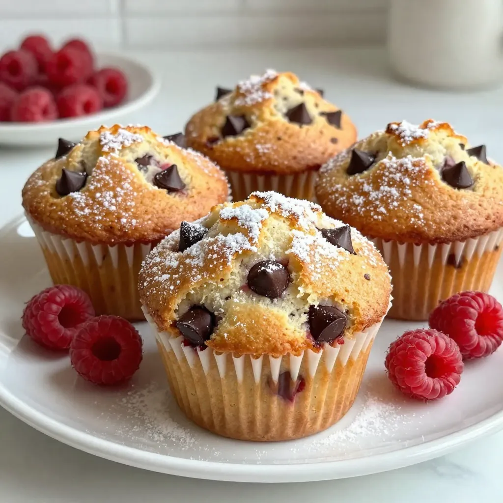 Raspberry Chocolate Chip Muffins Simple and Tasty Treat