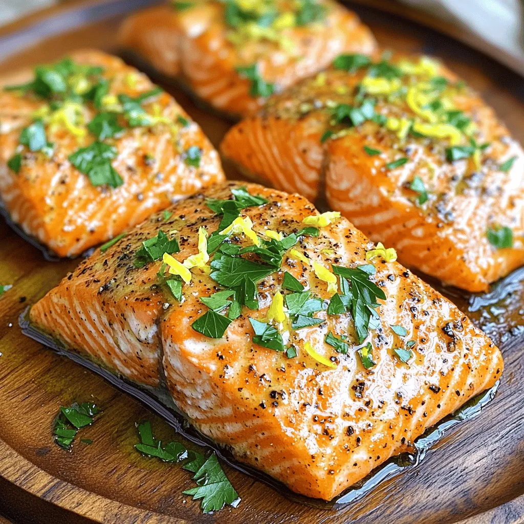 Air Fryer Lemon Pepper Salmon Juicy and Flavorful Dish