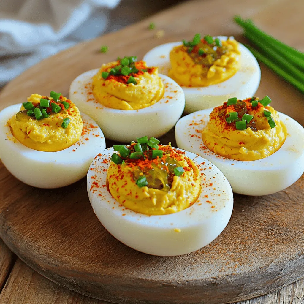 Classic Deviled Eggs with Sweet Relish Delight