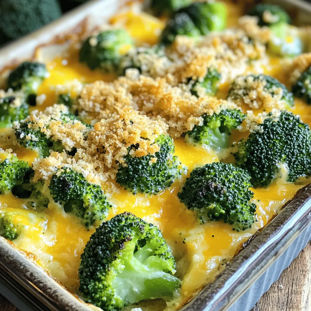Easy Broccoli Cheese Casserole Flavorful Family Dish
