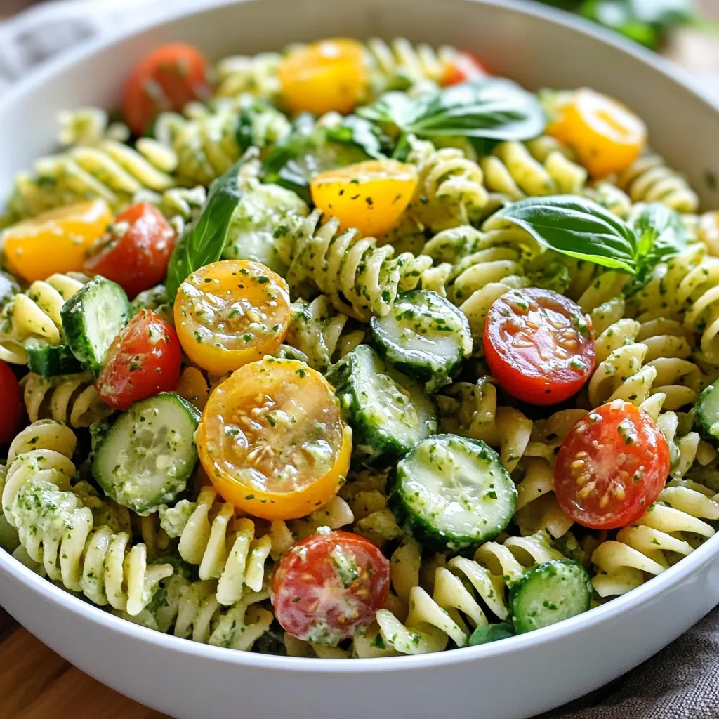 Green Goddess Pasta Salad Fresh and Healthy Delight