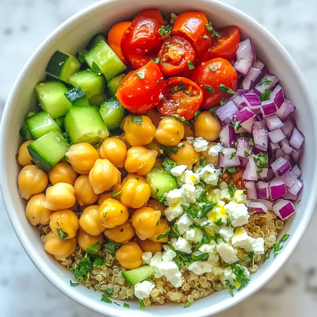Mediterranean Chickpea Power Bowl Boost Your Energy
