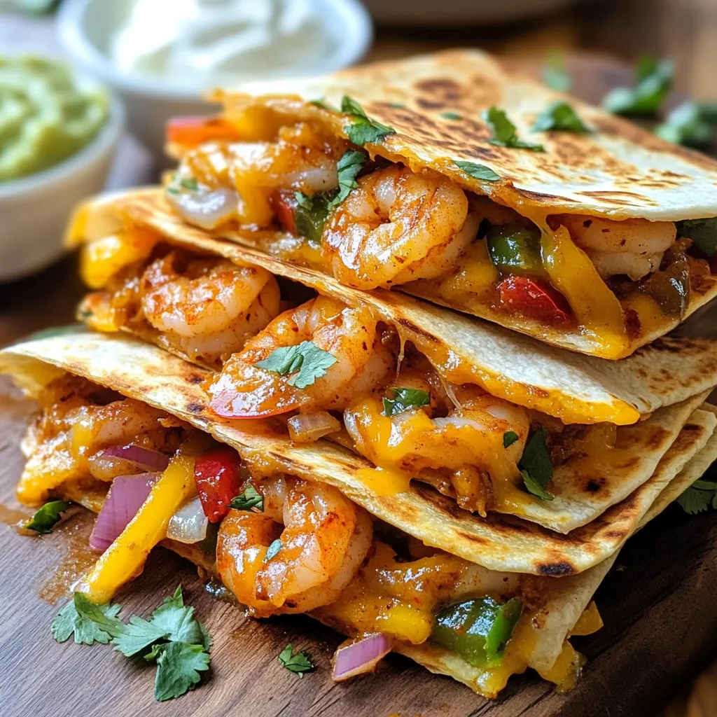Spicy Chipotle Shrimp Quesadillas Flavorful Recipe
