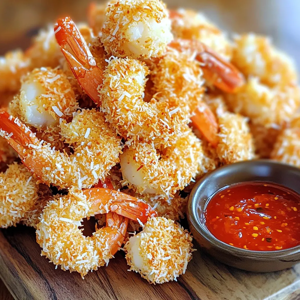 Air Fryer Coconut Shrimp Crispy and Flavorful Delight