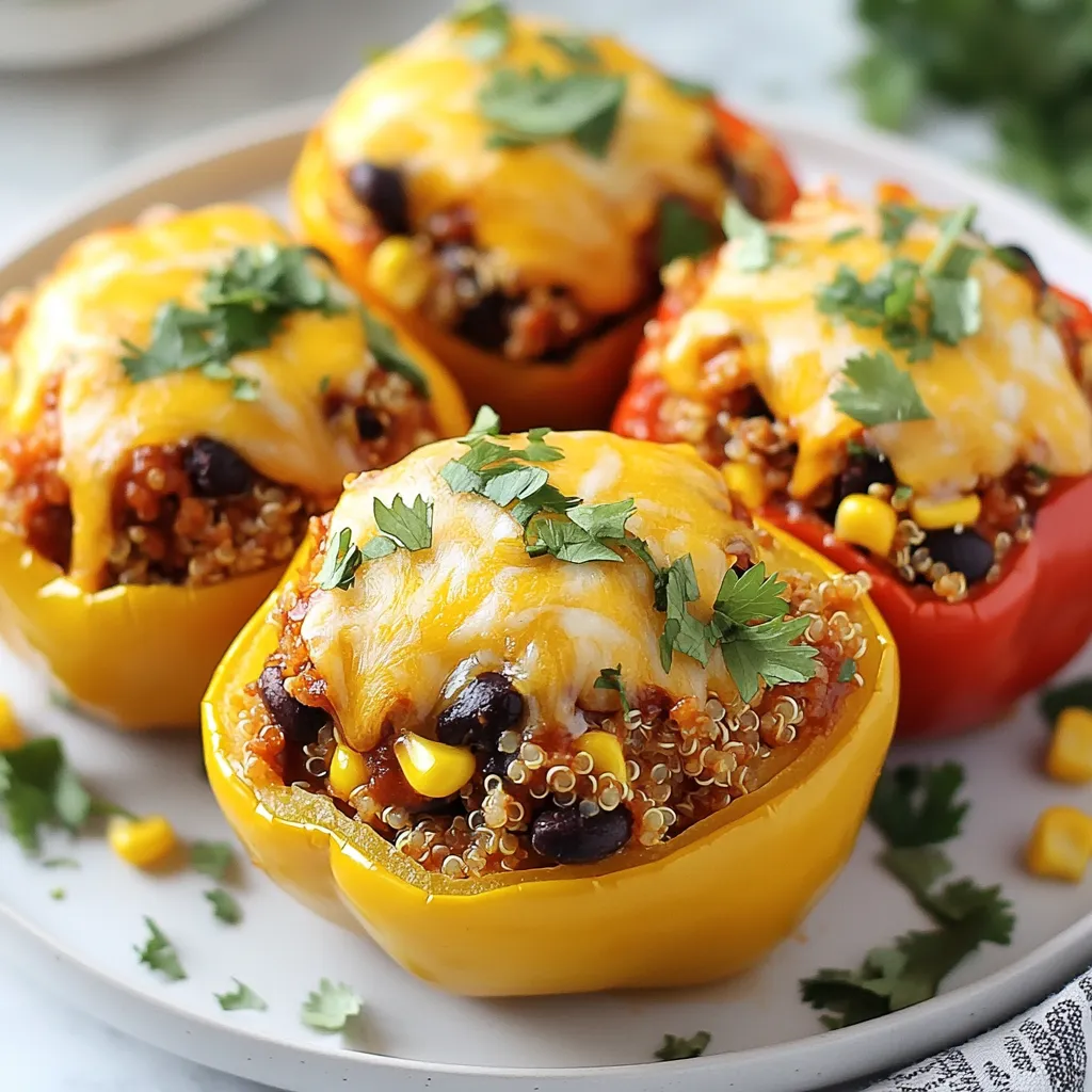 BBQ Chicken Stuffed Peppers Flavorful and Easy Recipe