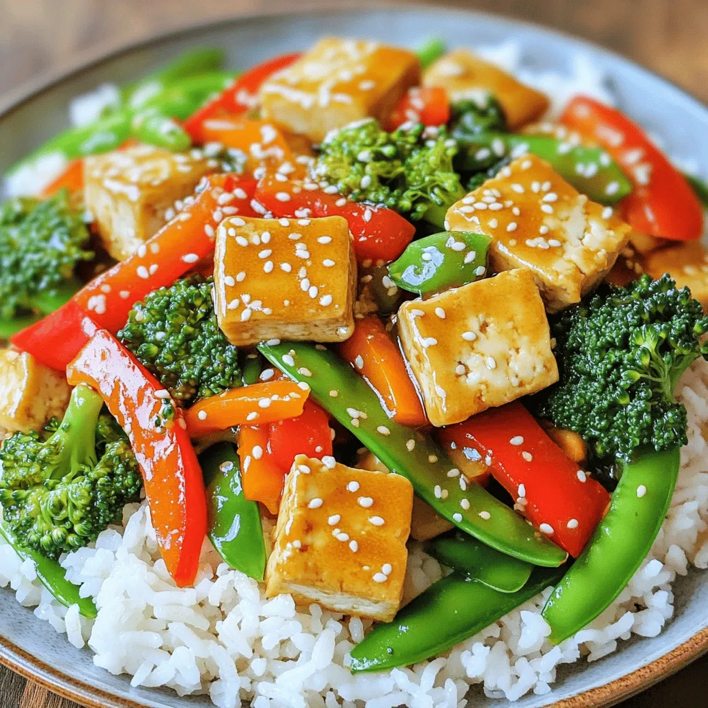 Crispy Tofu Stir Fry Delightful and Simple Meal