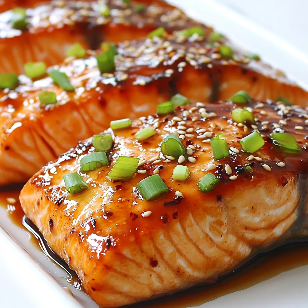 Honey Garlic Glazed Salmon Tasty and Easy Dinner