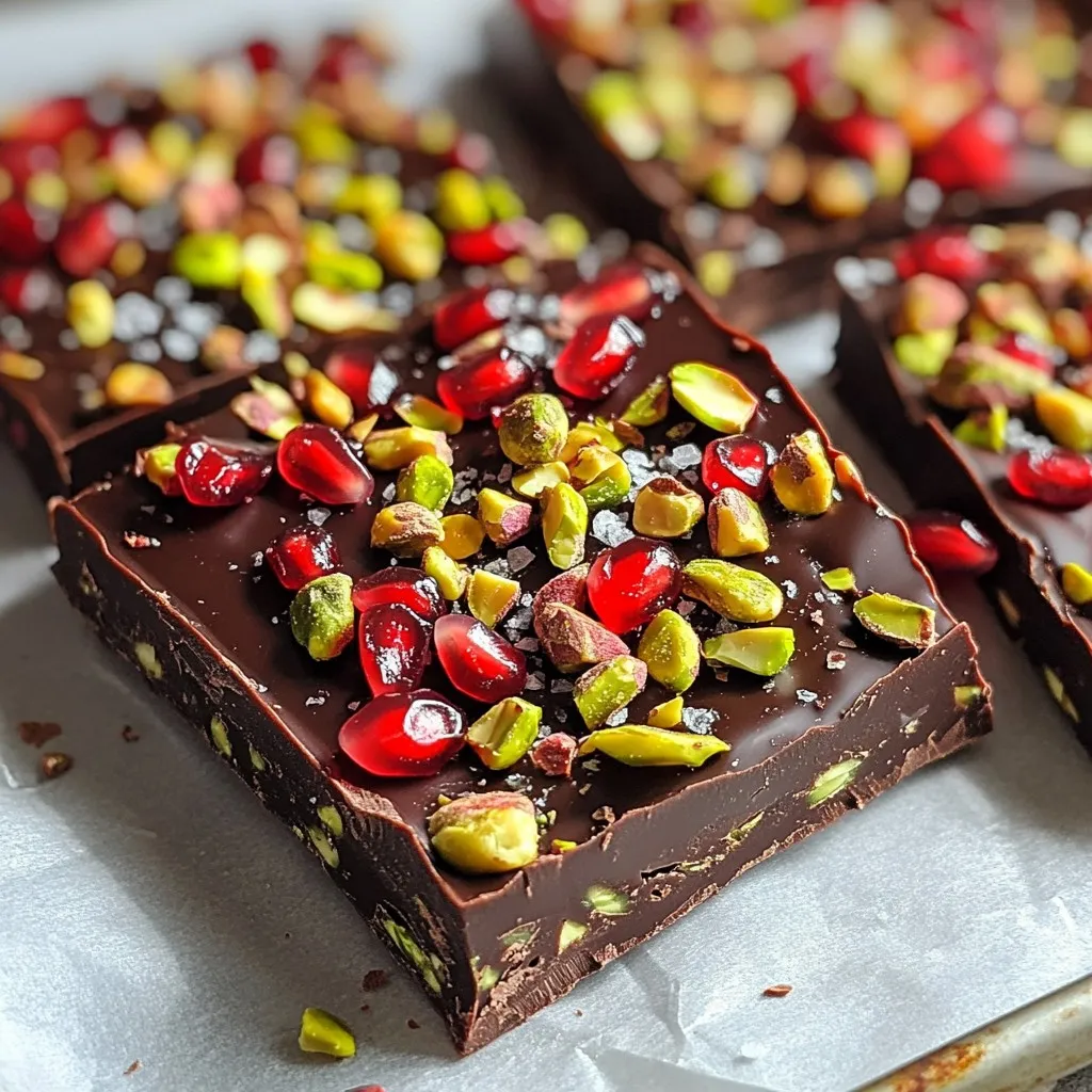 Pomegranate Pistachio Bark Delightful and Simple Treat